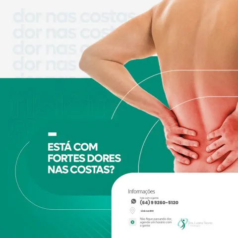 Foto demonstrativa de Está com fortes dores nas costas