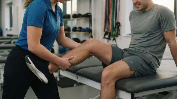 Foto demonstrativa de Fisioterapia para lesões esportivas